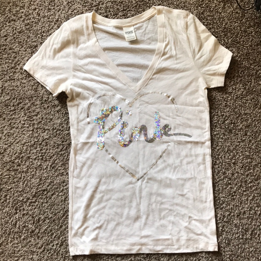 VS Pink sequins shirt